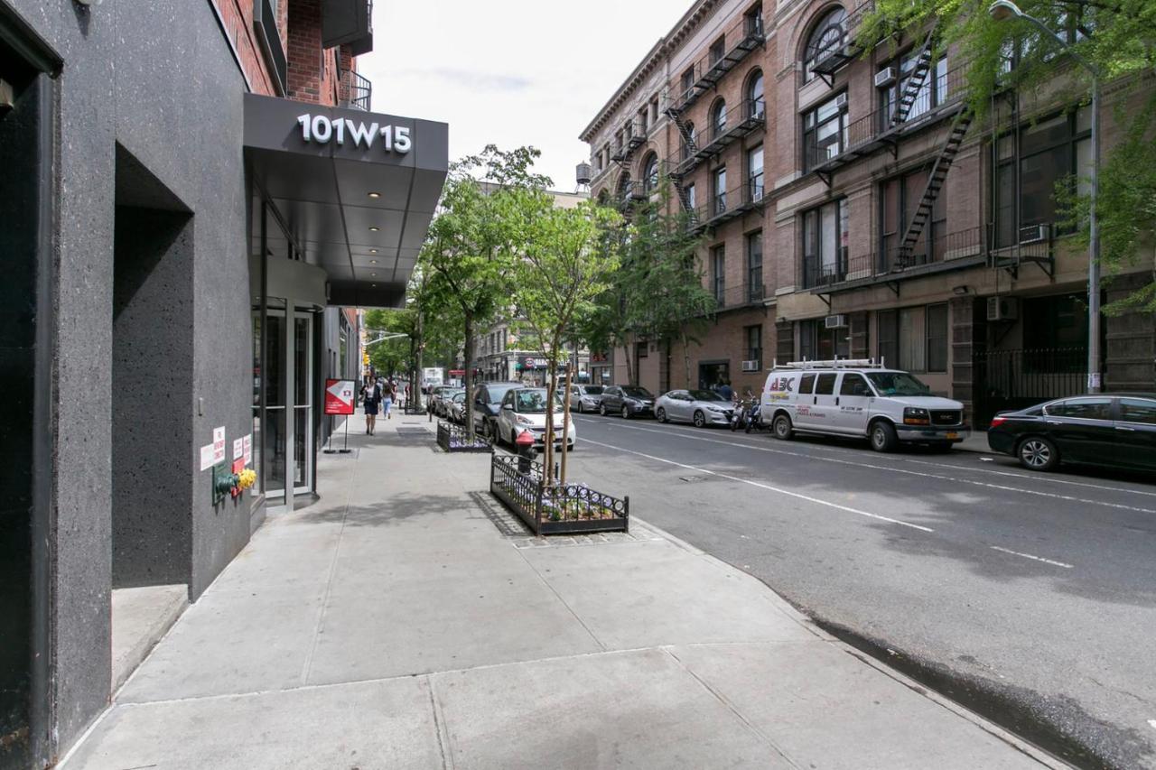 Chelsea 1br W Balcony Gym Doorman Nyc-162 Apartamento